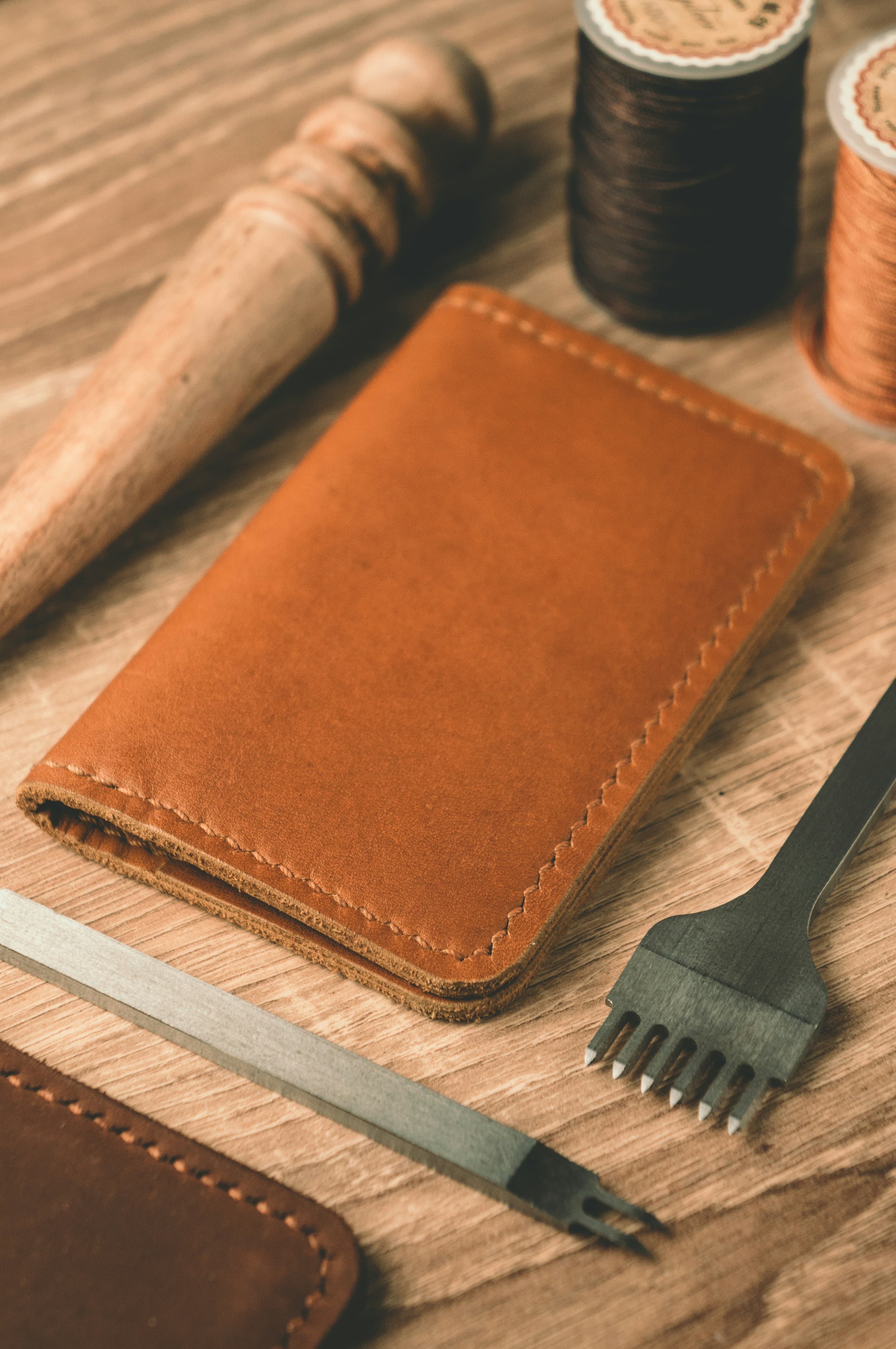 Leather materials and making