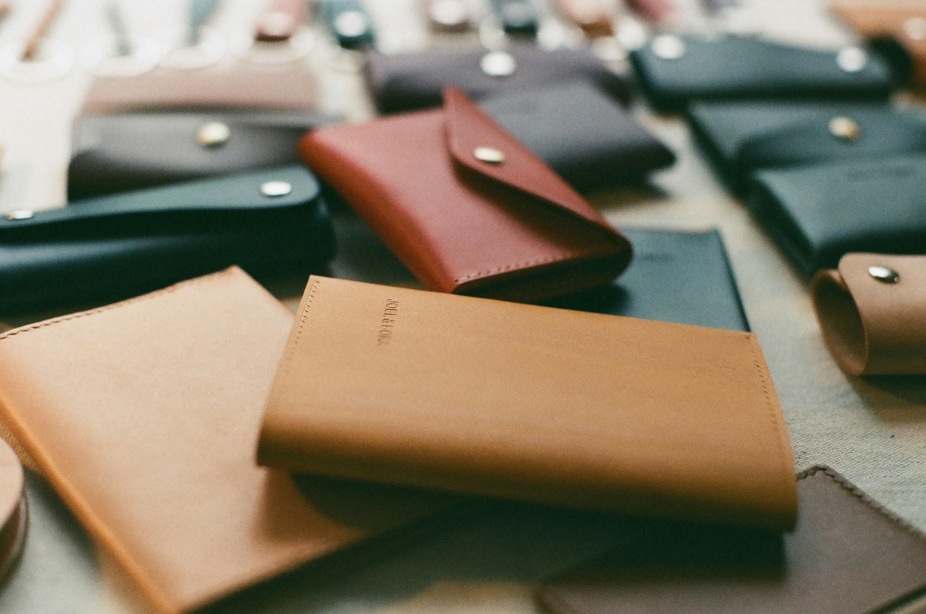 Artisan leather bags, belts, and handcrafted wallets made from quality leather